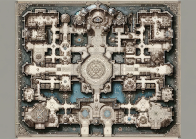 Mappa dungeon palazzo 2