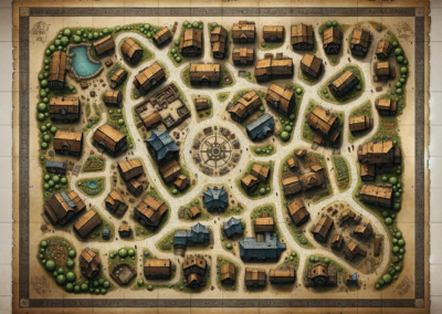 Mappa dungeon villaggio 2