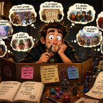 Il Dungeon Master in azione